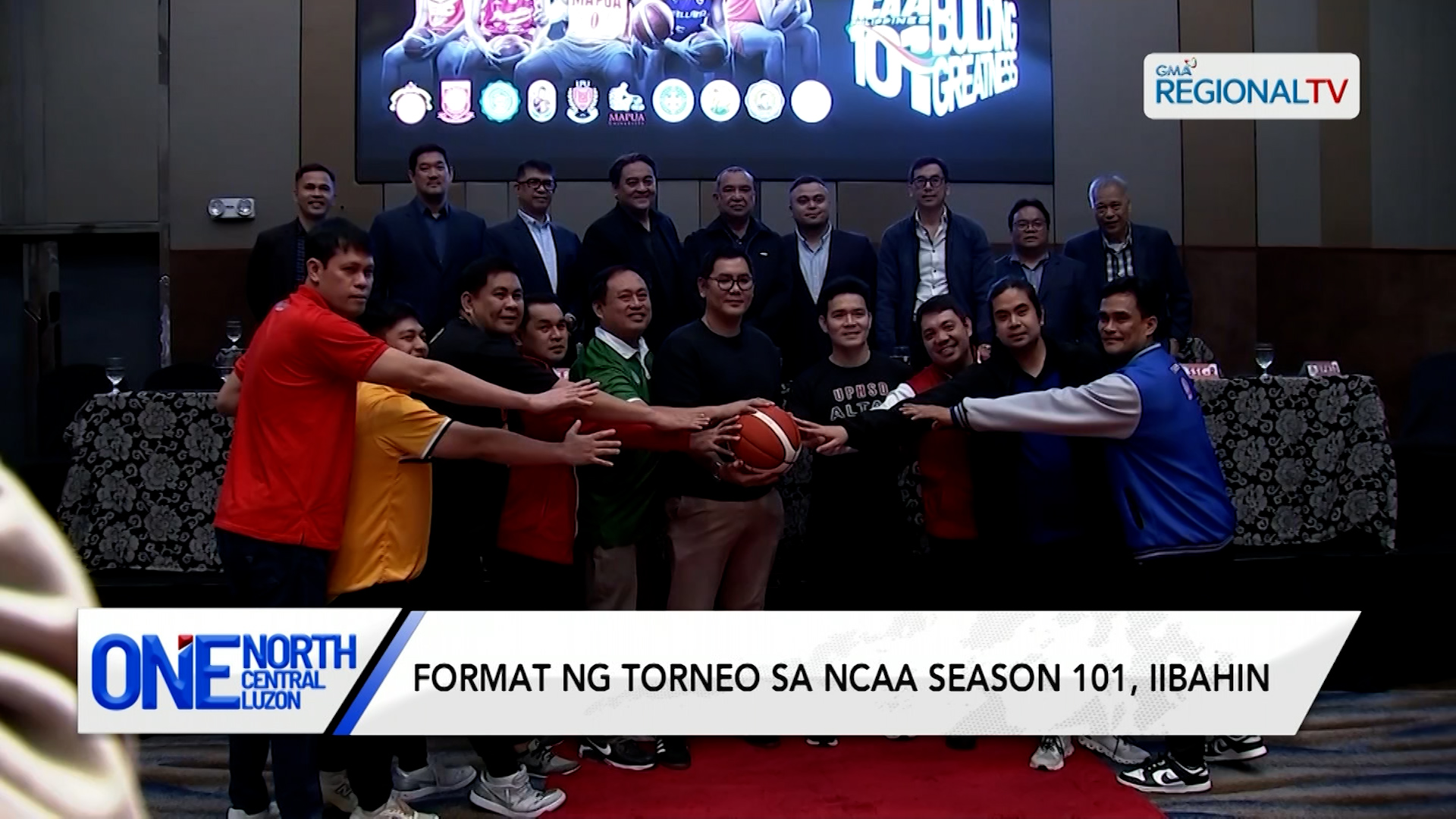 Format ng torneo sa NCAA Season 101, iibahin | One North Central Luzon