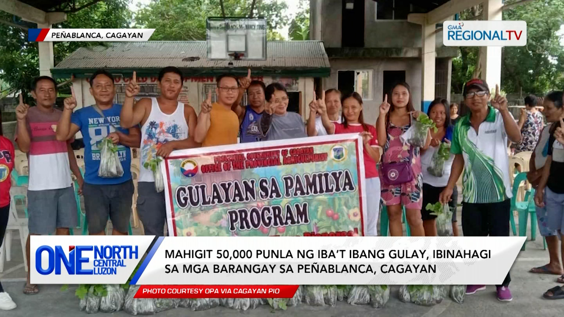 Mahigit 50,000 punla ng iba’t ibang gulay, ibinahagi sa mga barangay | One North Central Luzon