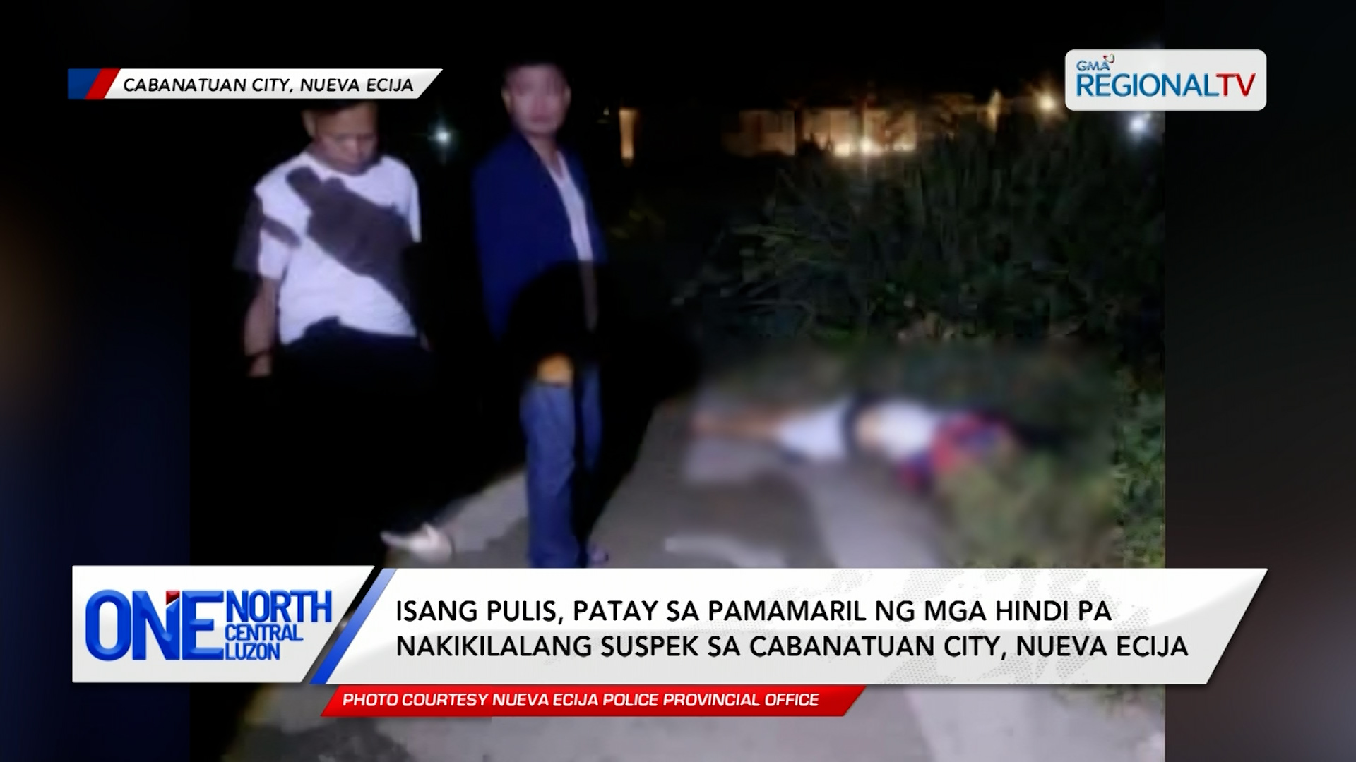 Isang pulis, patay sa pamamaril ng mga hindi pa nakikilalang suspek | One North Central Luzon