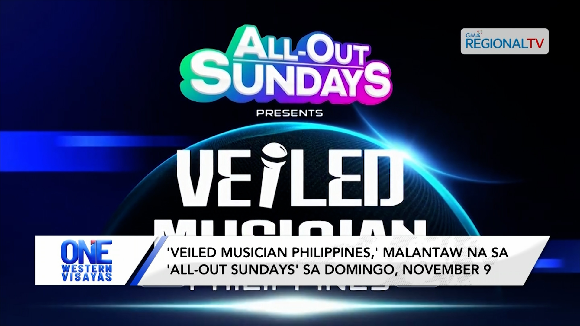 'Veiled Musician Philippines,' malantaw sa 'All-Out Sundays' sa Domingo, Nov. 9| One Western Visayas