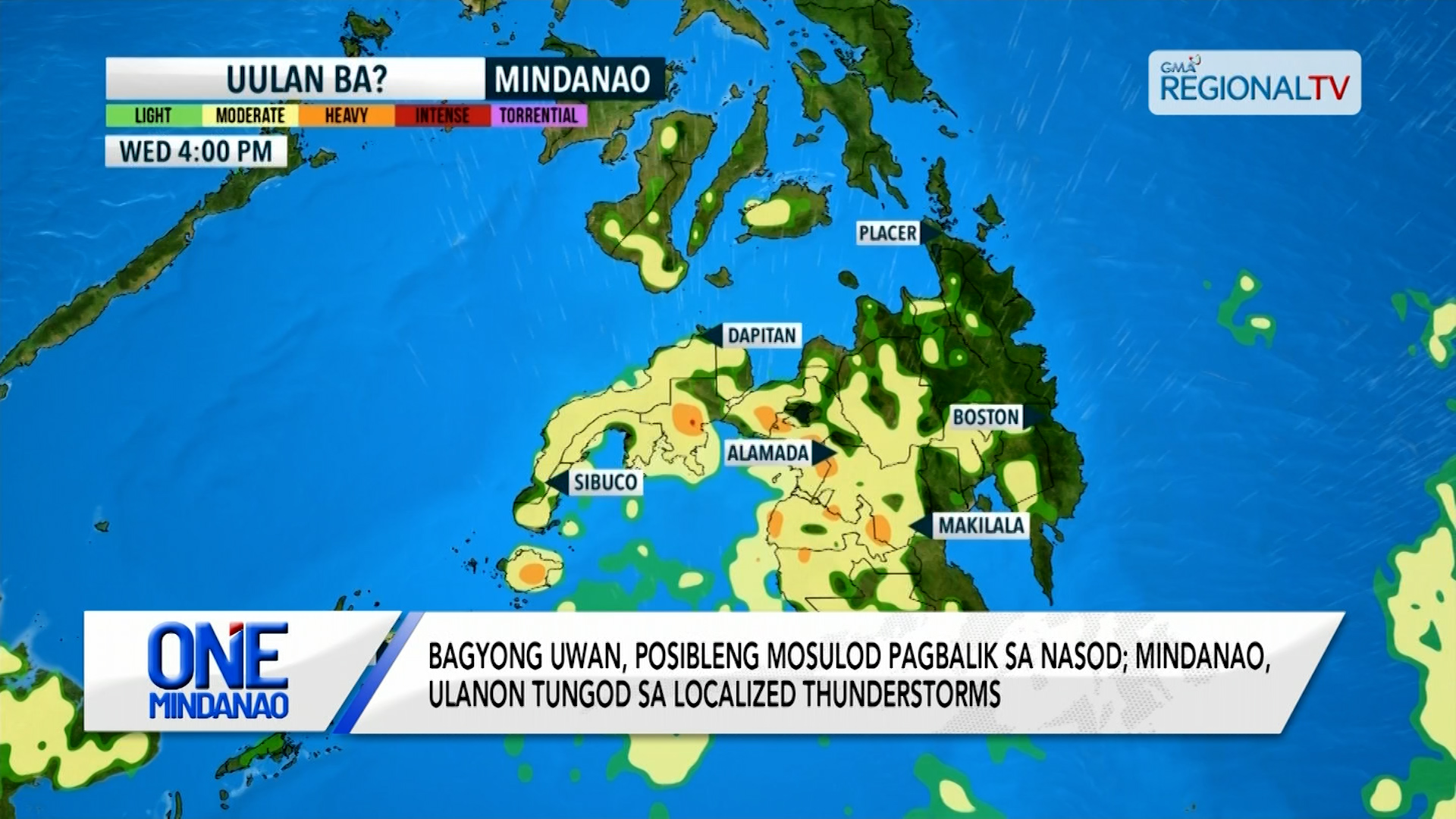 Bagyong Uwan, posibleng mosulod pagbalik sa nasod | One Mindanao