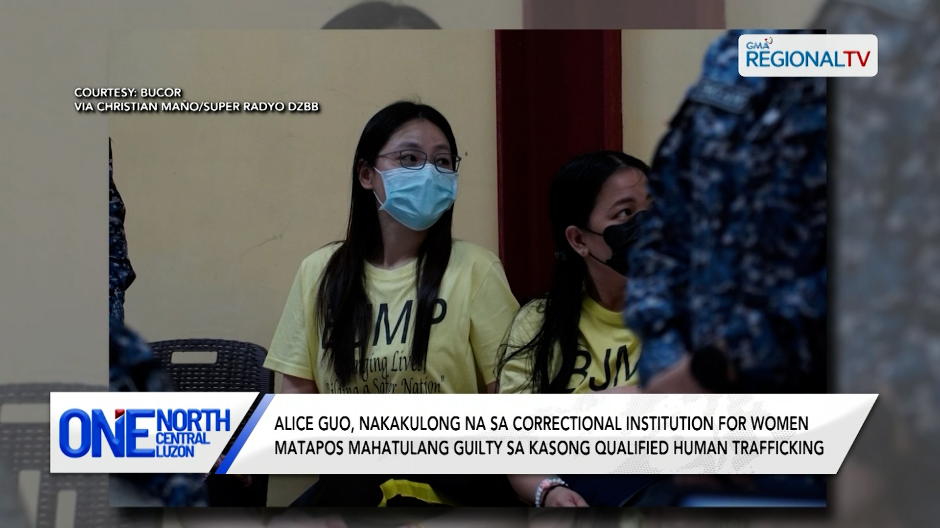 Alice Guo, nakakulong na sa CIW matapos mahatulang guilty | One North Central Luzon
