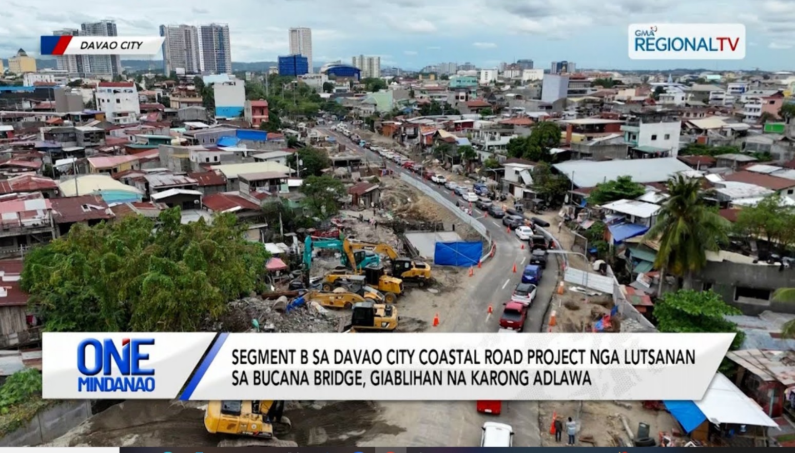 Segment B sa Davao City Coastal Road Project, giablihan na | One Mindanao