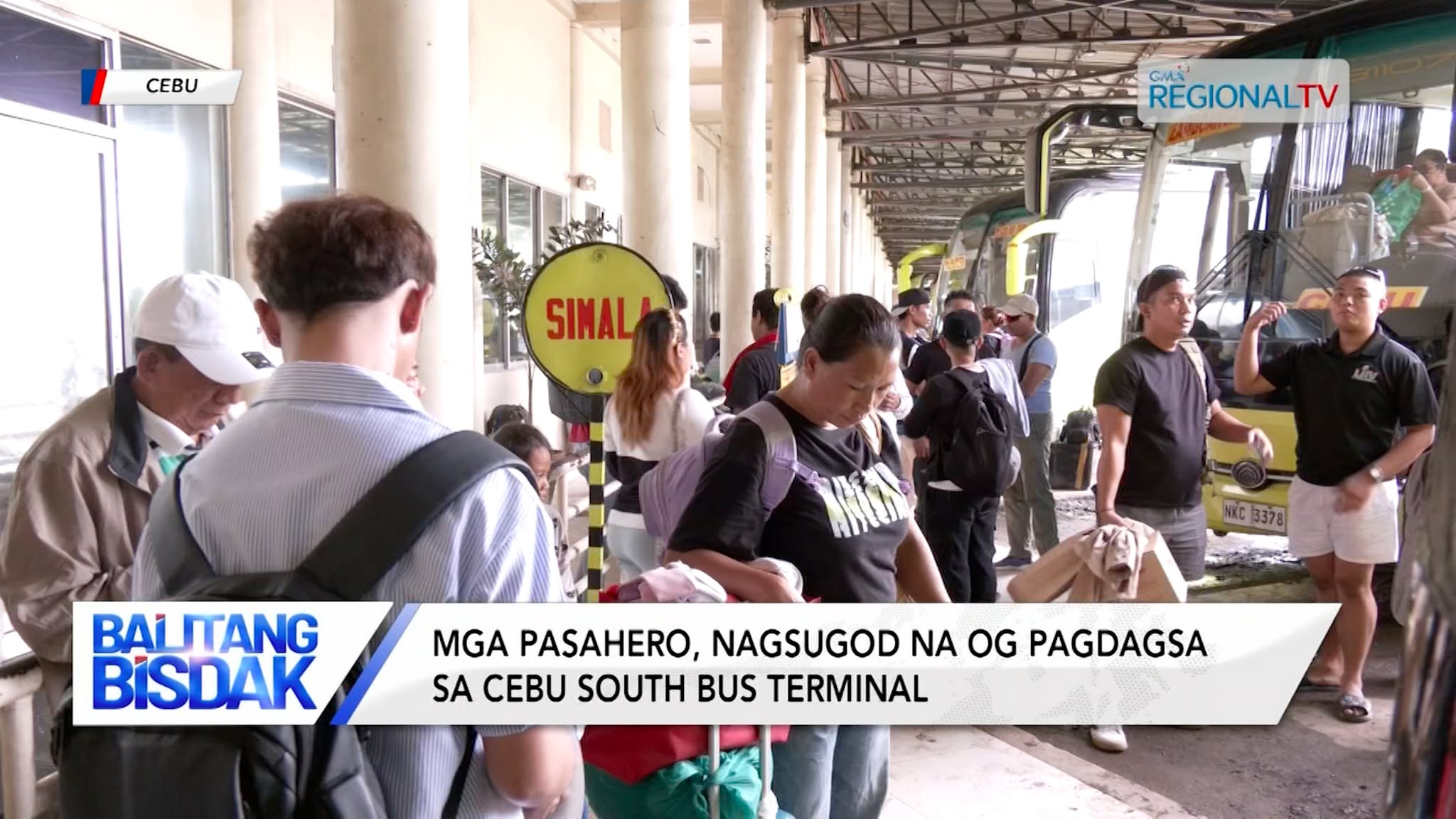 Mga Pasahero, Nagsugod na og Dagsa sa Cebu South Bus Terminal | Balitang Bisdak