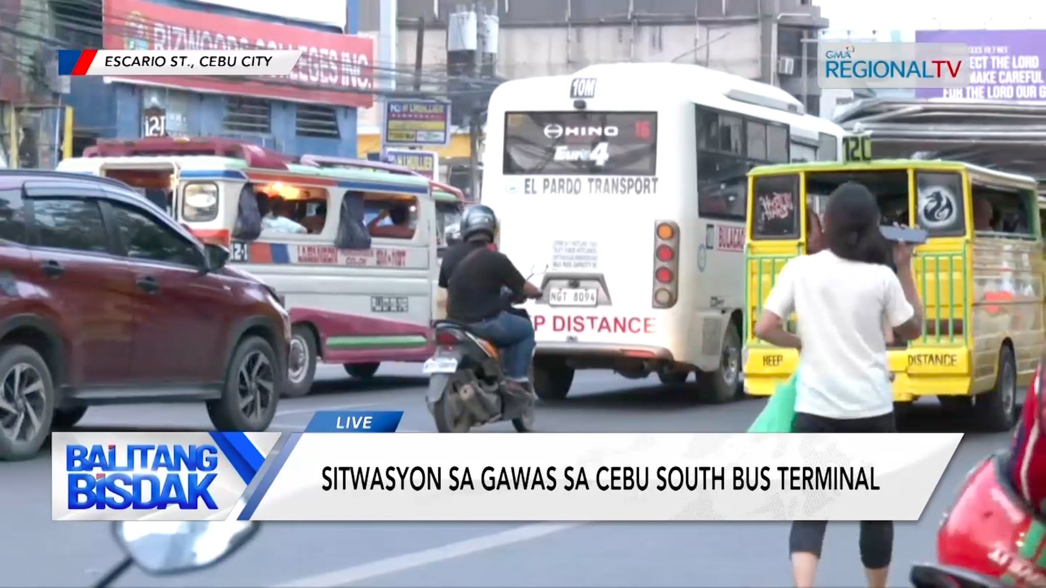 Sayran Nato ang Traffic Situation sa Cebu South Bus Terminal | Balitang Bisdak