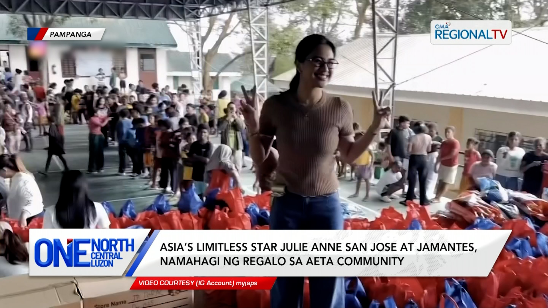 Asia’s Limitless Star Julie Anne San Jose, namahagi ng regalo | One North Central Luzon