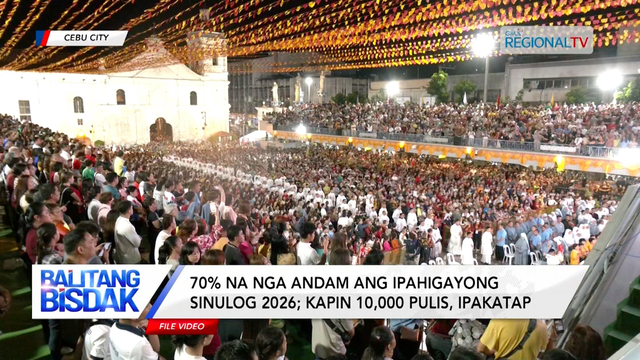 70% na nga Andam ang Ipahigayong Sinulog 2026 | Balitang Bisdak