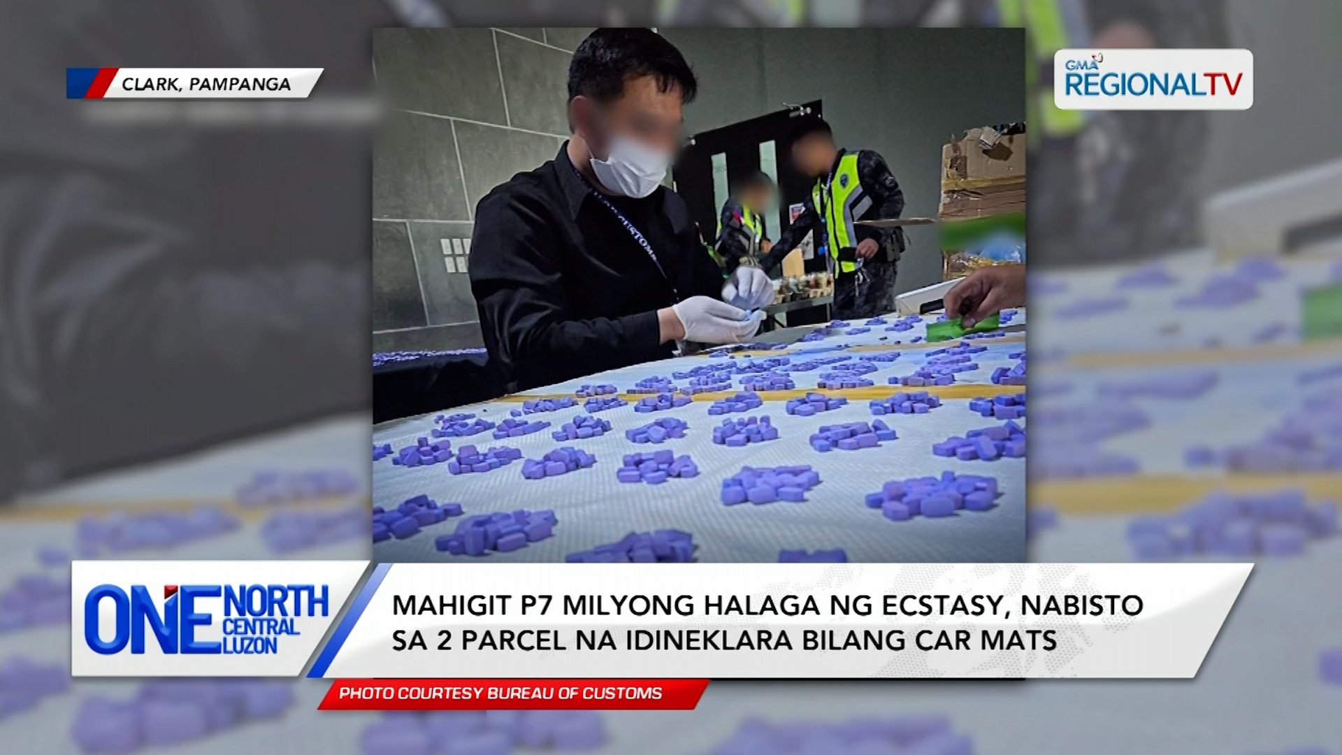 Mahigit P7 milyong halaga ng ecstasy, nabisto | One North Central Luzon