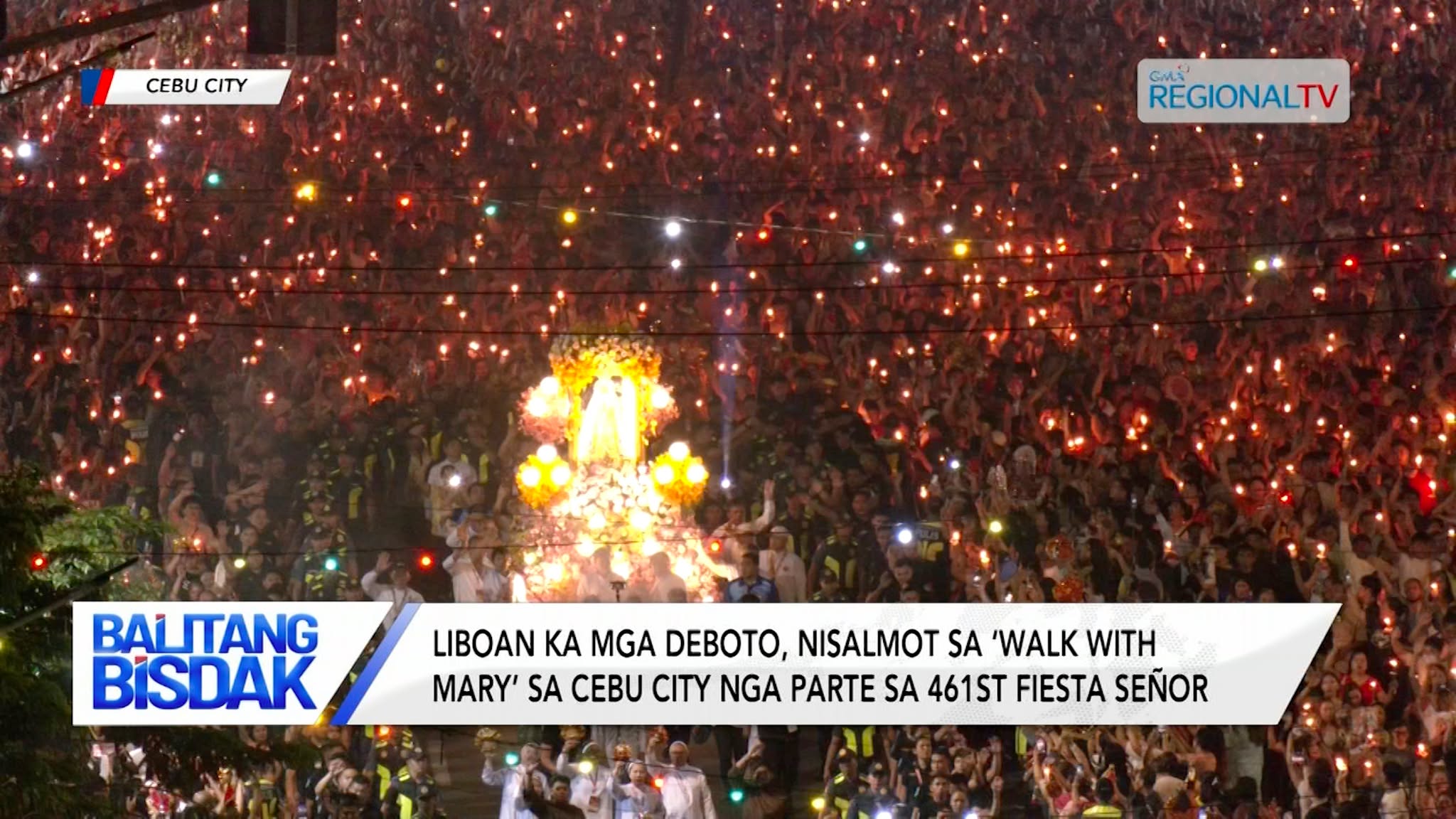 Libuan ka mga Tawo, Nisalmot sa ‘Walk with Mary’ | Balitang Bisdak