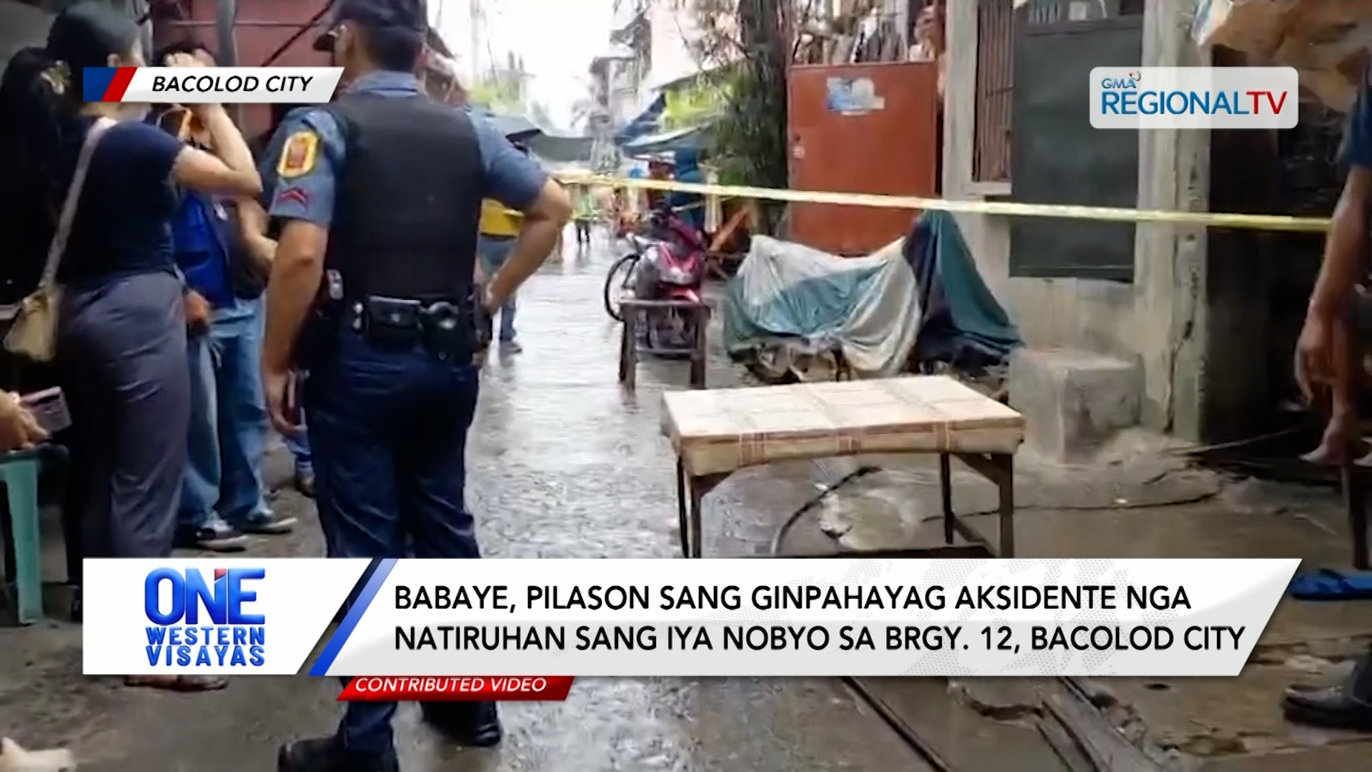 Babaye, pilason sang aksidente nga natiruhan sang iya nobyo sa Bacolod City | One Western Visayas