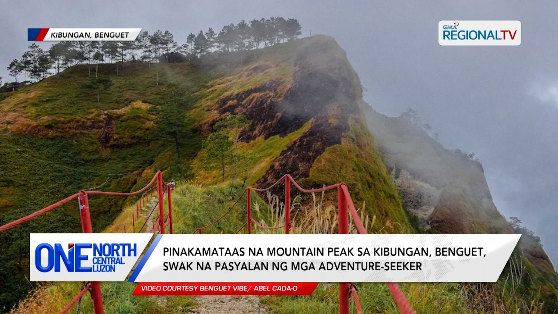 Pinakamataas na mountain peak sa Kibungan, Benguet, swak na pasyalan | One North Central Luzon