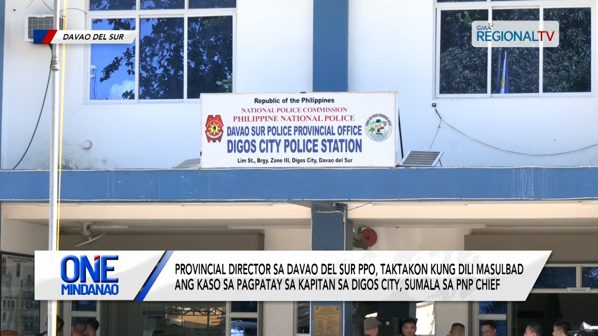 Kaso sa pagpatay sa kapitan sa Digos City, gipatutukan | One Mindanao