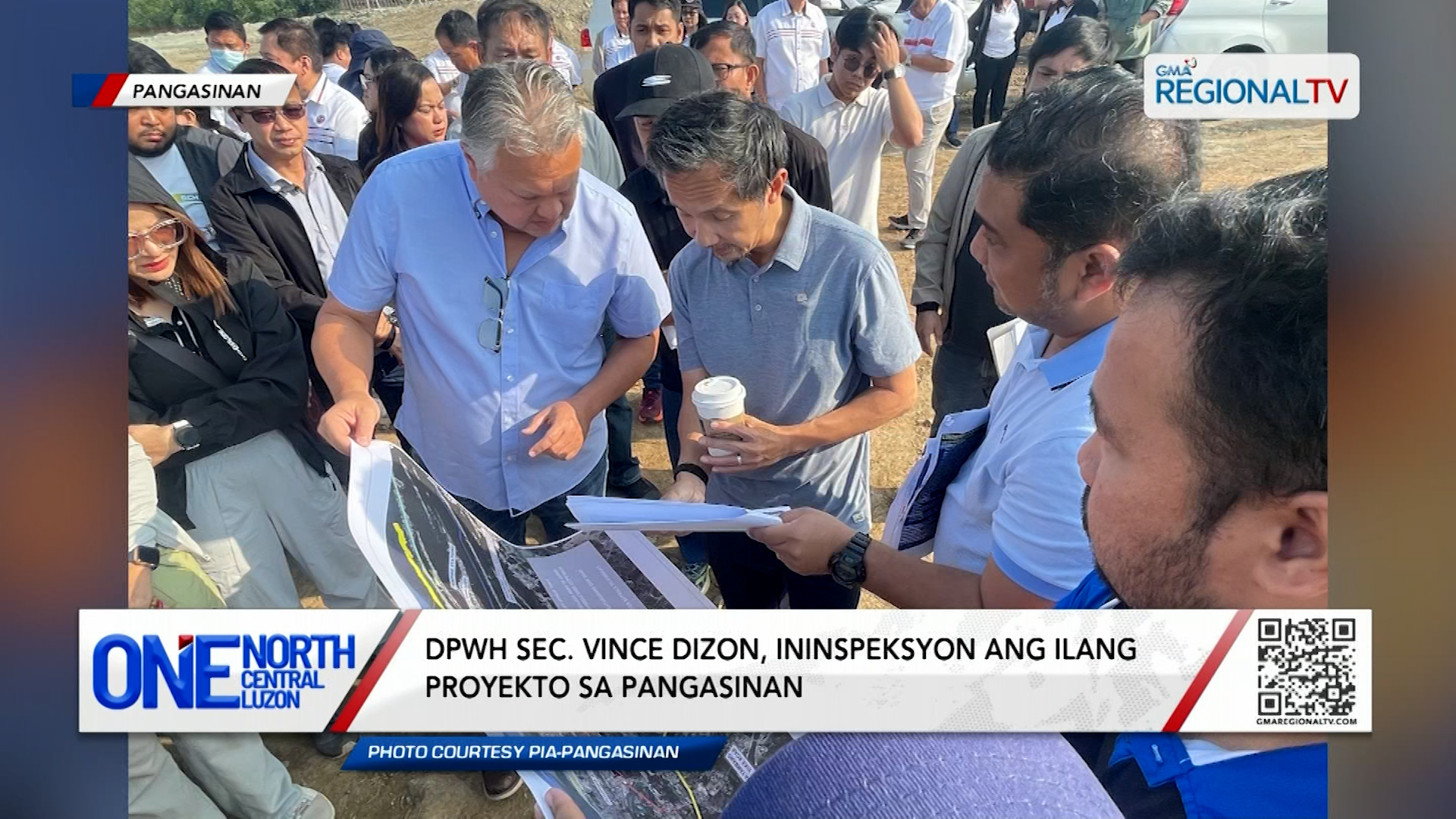 DPWH Sec. Vince Dizon, ininspeksyon ang ilang proyekto sa Pangasinan | One North Central Luzon