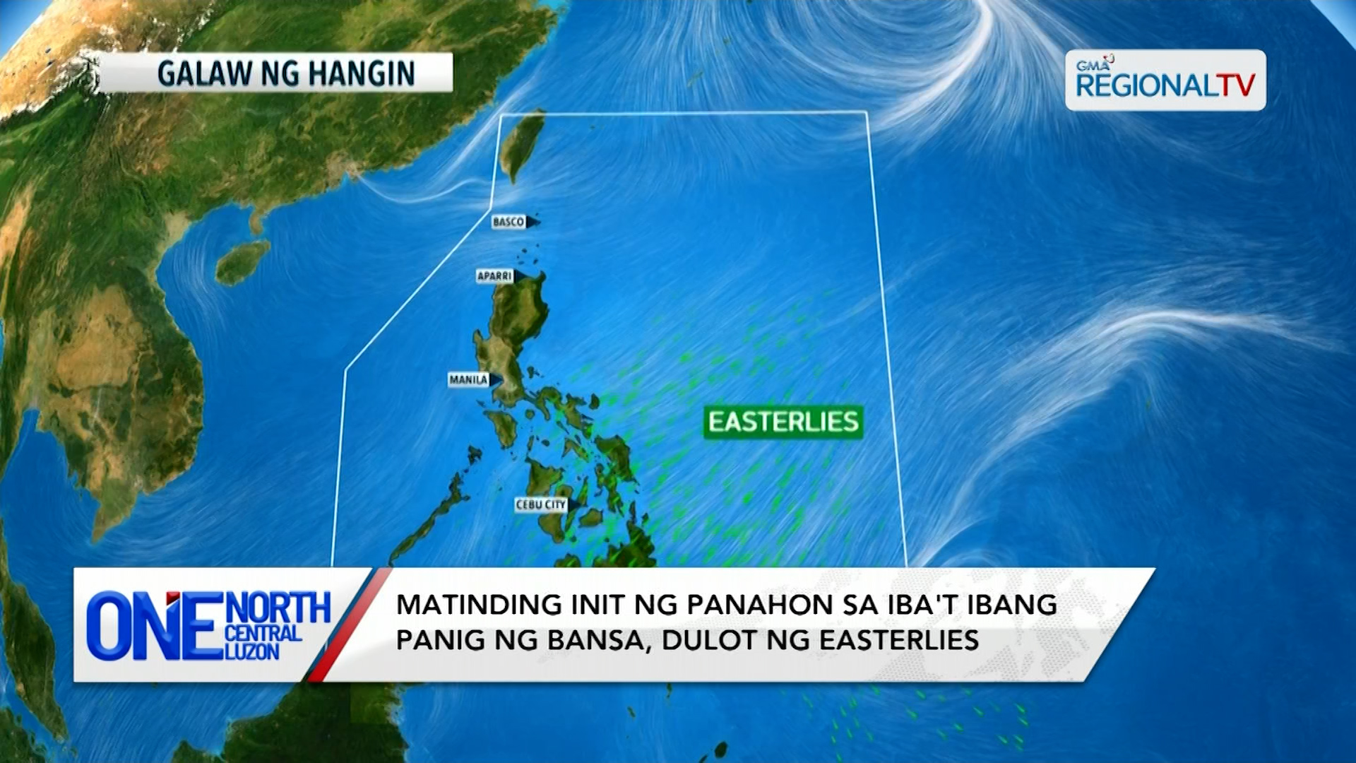 Matinding init ng panahon sa bansa, dulot ng easterlies | One North Central Luzon