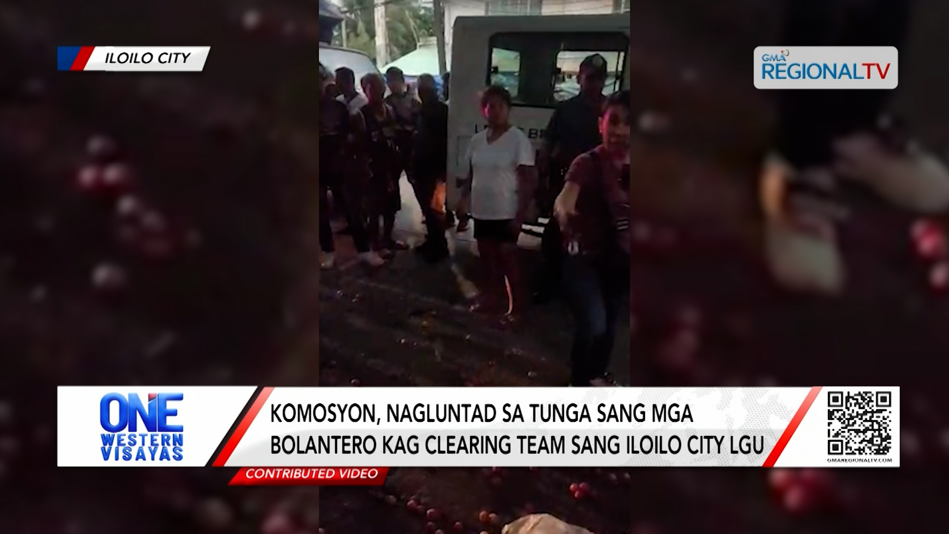 Komosyon, nagluntad sa tunga sang mga bolantero kag clearing team sang LGU | One Western Visayas