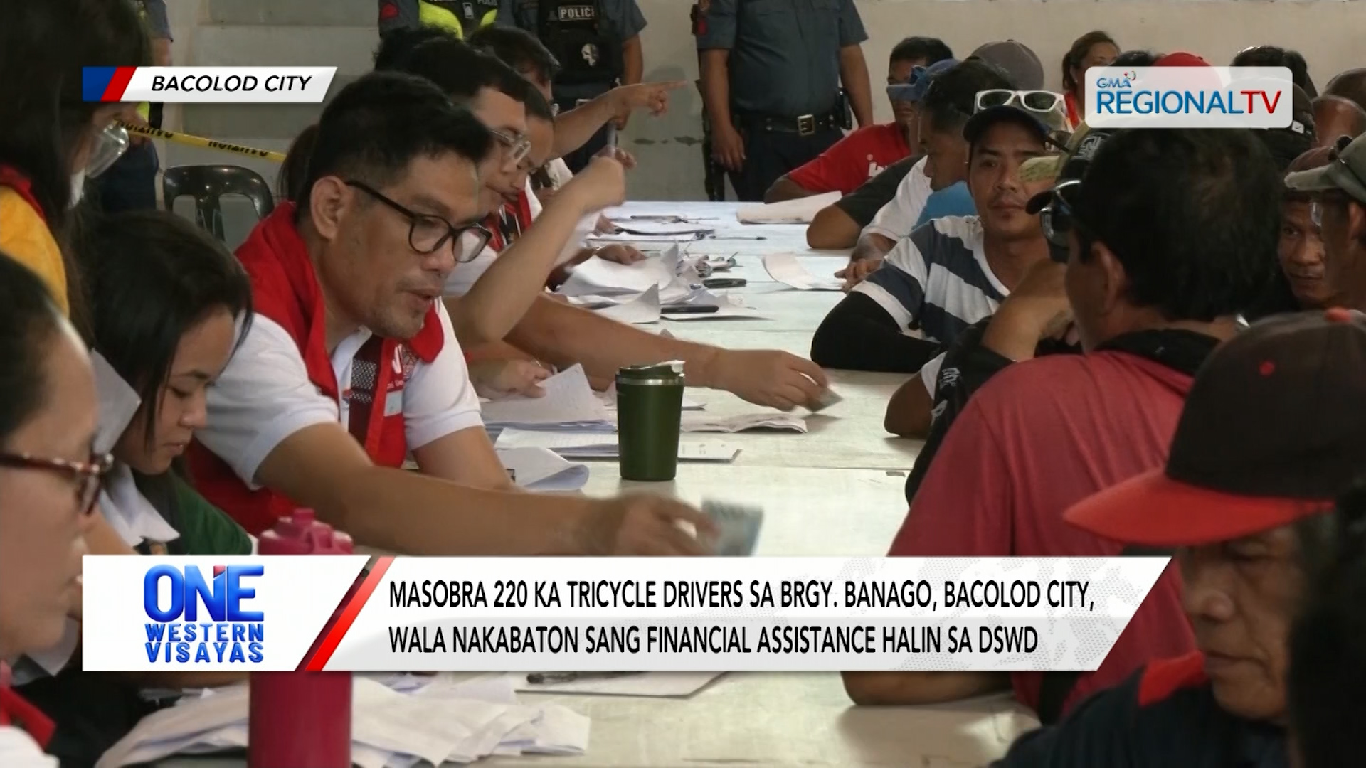 220 tricycle drivers sa Brgy. Banago, Bacolod City, wala nakabaton sang ayuda | One Western Visayas