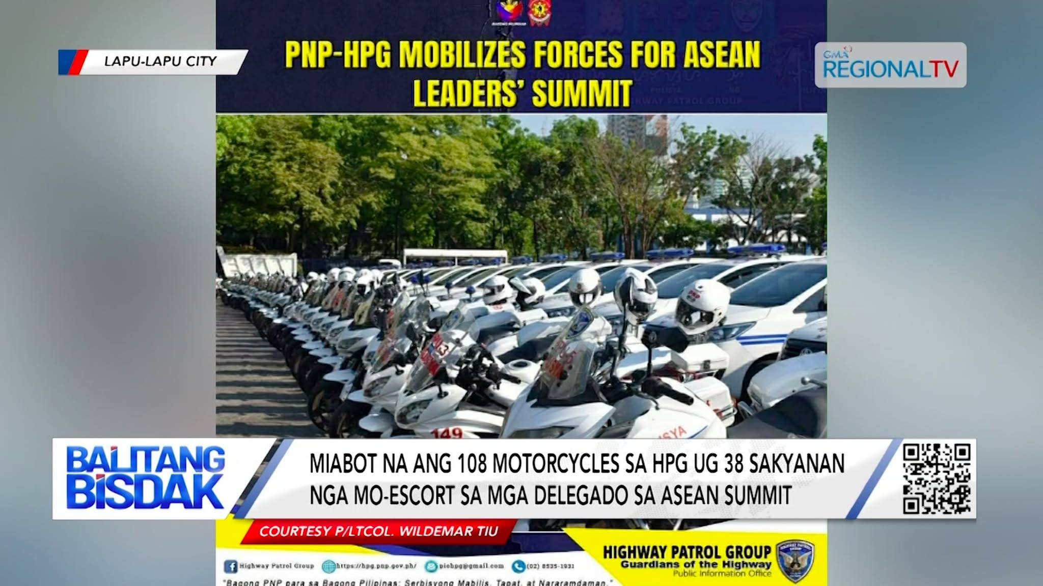 Mga Motorcycle ug mga Sakyanan nga gamiton sa ASEAN Summit, Niabot na | Balitang Bisdak