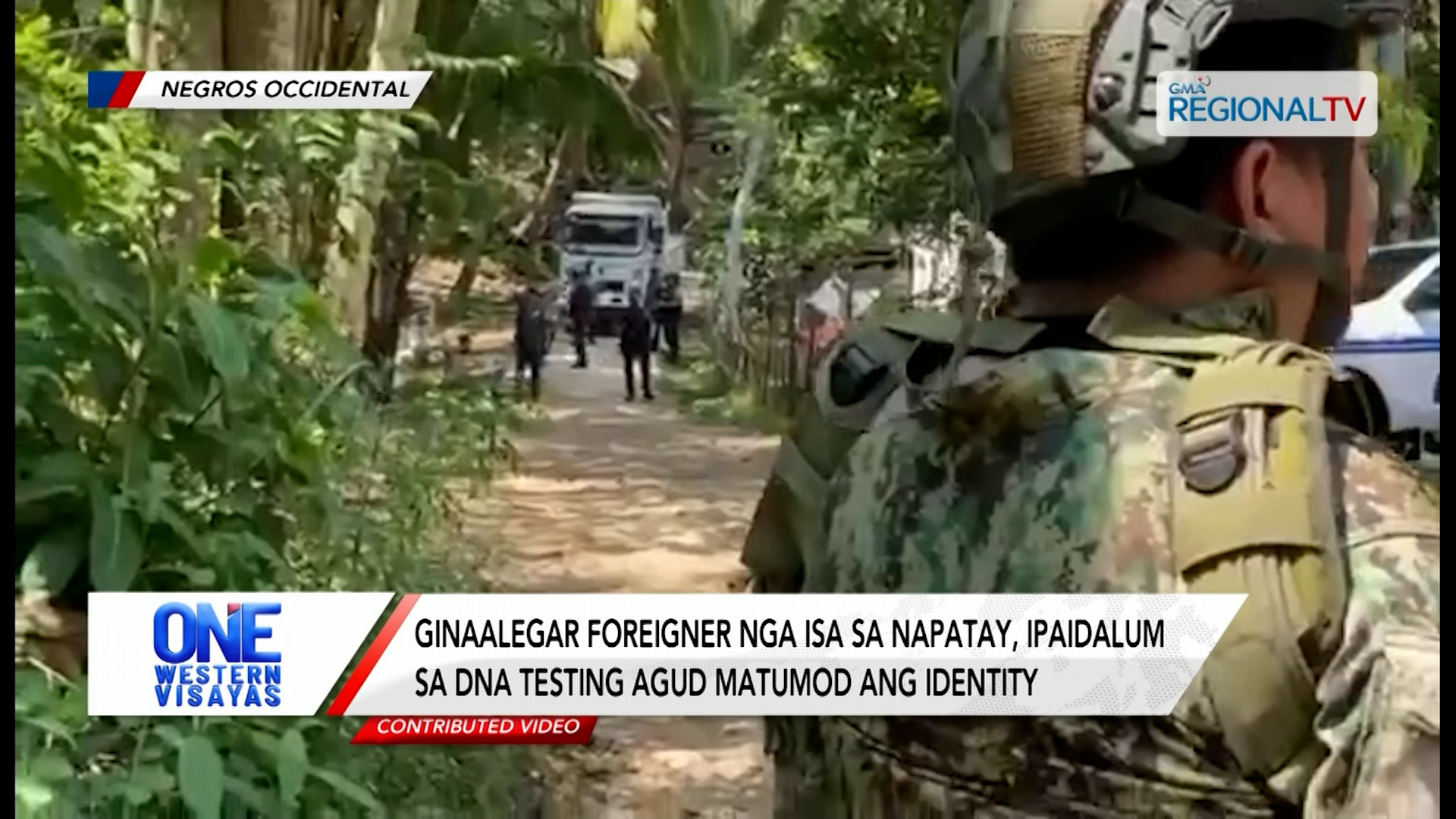 Militar, nanindugan nga wala sang may ginlapas nga kinamatarong sa Toboso | One Western Visayas