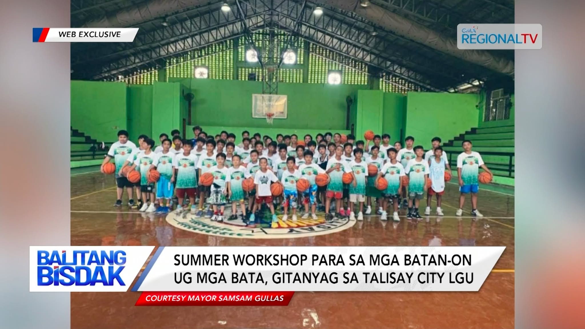 Summer Workshop para sa mga Batan-ong ug mga Bata, Gitanyag | Balitang Bisdak
