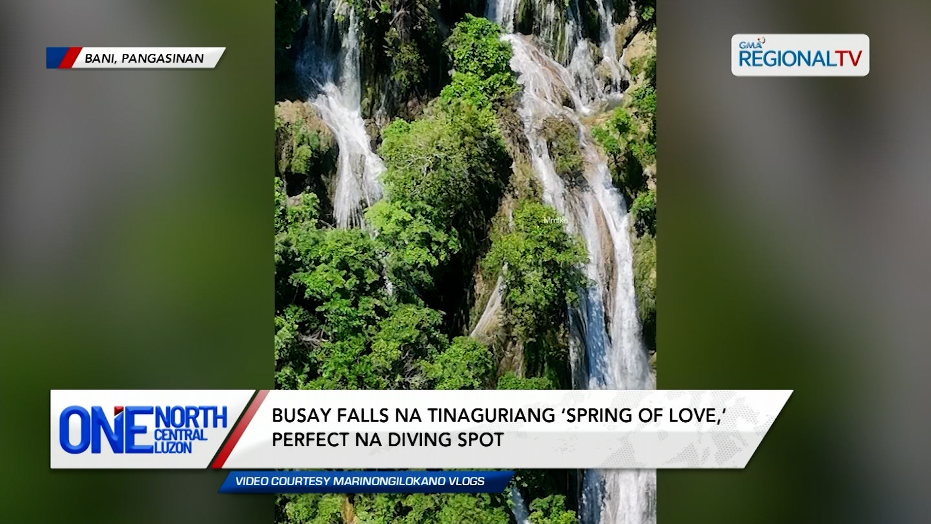 Busay falls na tinaguriang ‘spring of love,’ perfect na diving spot | One North Central Luzon