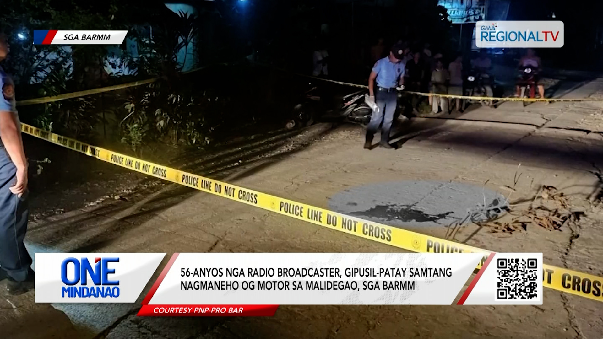 56-anyos nga radio broadcaster, gipusil-patay SGA BARMM I One Mindanao