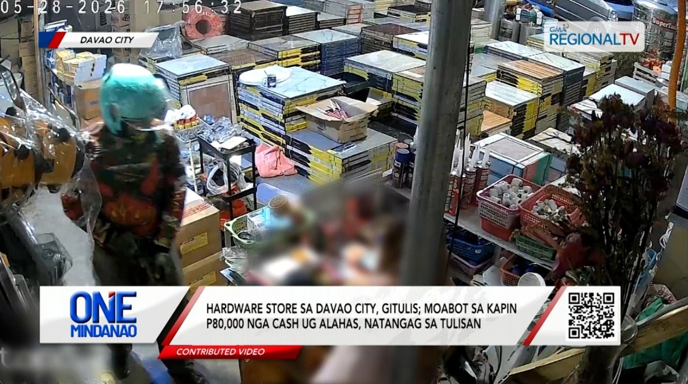 Hardware store sa Davao City, gitulis I One Mindanao