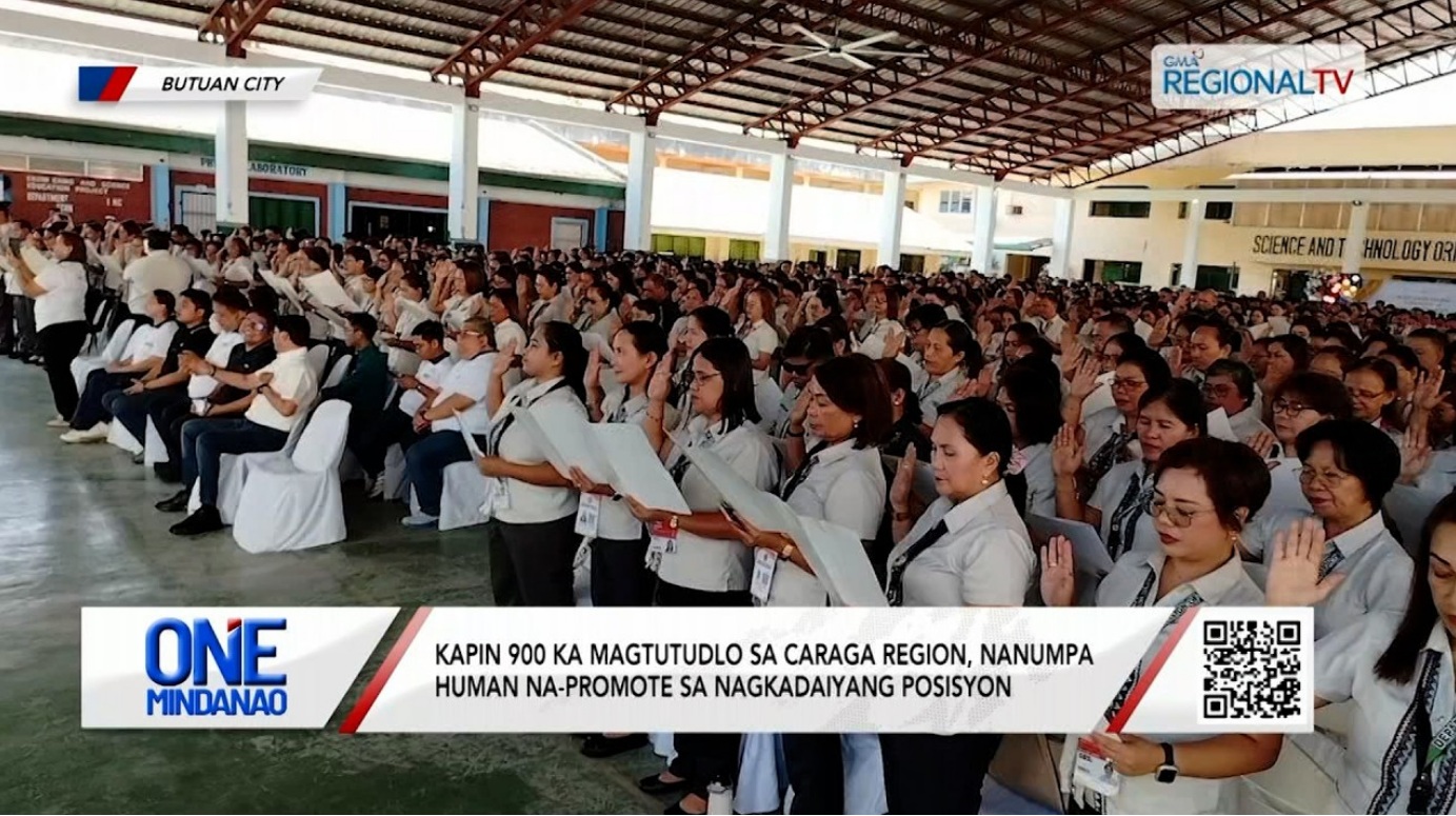 900 ka magtutudlo sa CARAGA Region, nanumpa I One Mindanao