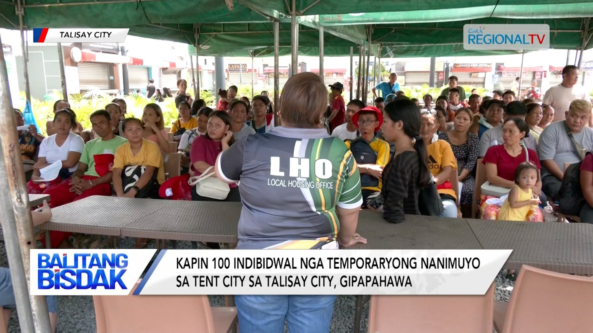 Kapin 100 Indibidwal nga Temporaryong Nagpuyo sa Tent City, Gipapahawa | Balitang Bisdak