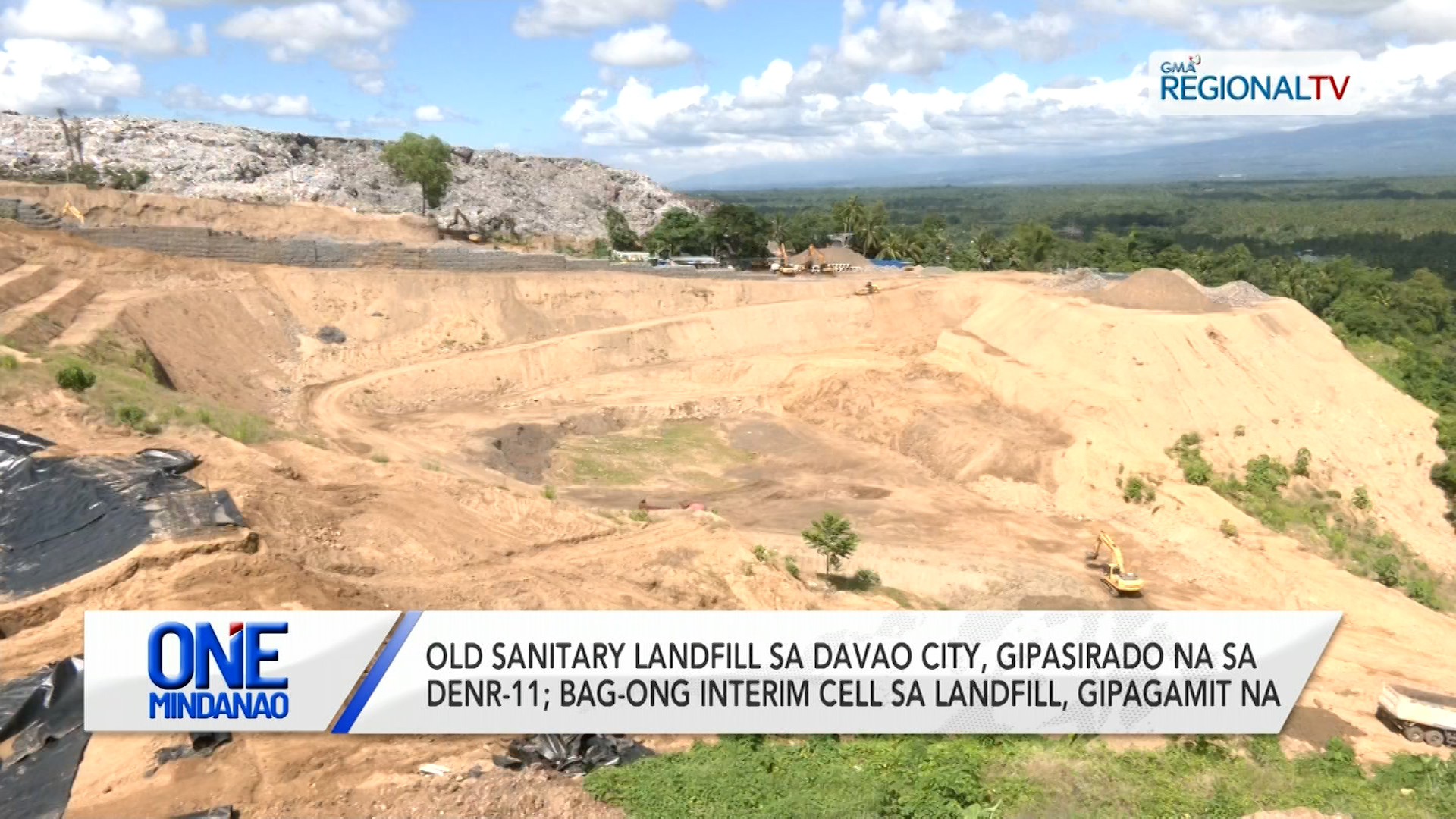 Bag-ong interim cell sa landfill, gipagamit na I One Mindanao