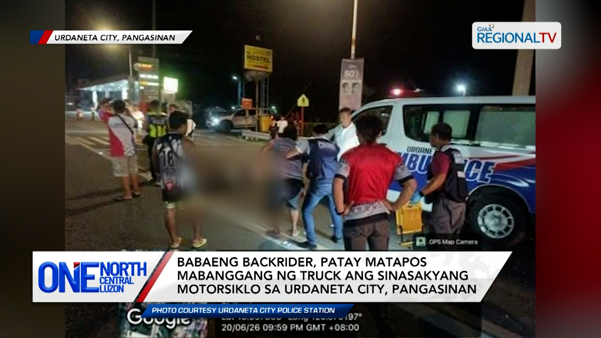 Babaeng angkas, patay matapos mabangga ng truck ang sinasakyang motorsiklo | One North Central Luzon
