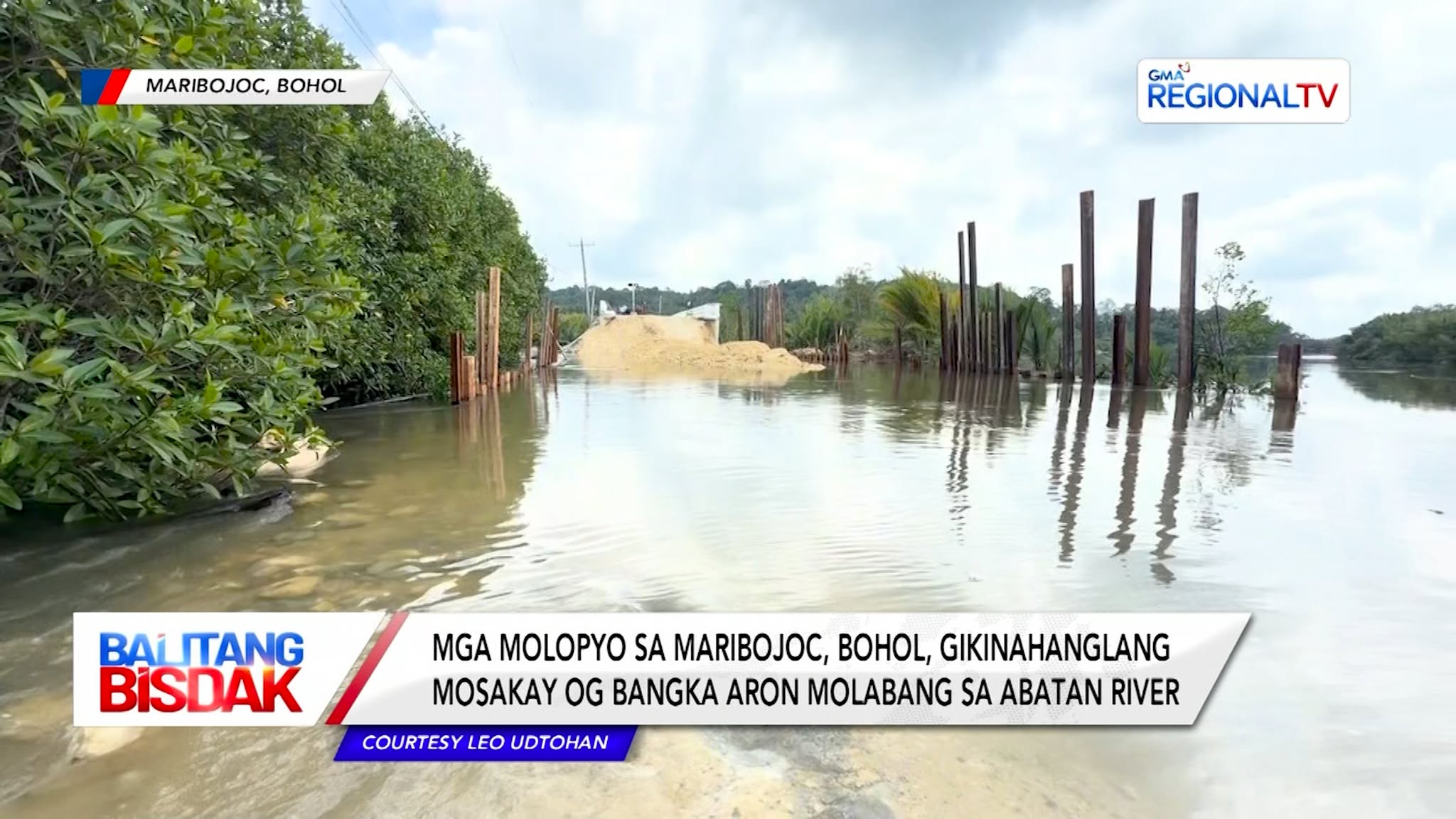 Mga Molopyo sa Maribojoc, Gikinahanglang Mosakay og Bangka | Balitang Bisdak