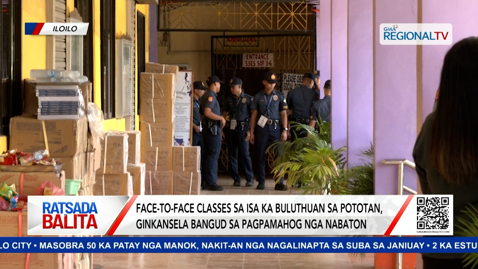 Face-to-face classes sa buluthuan sa Pototan, ginkansela bangud sa pagpamahog | Ratsada Balita