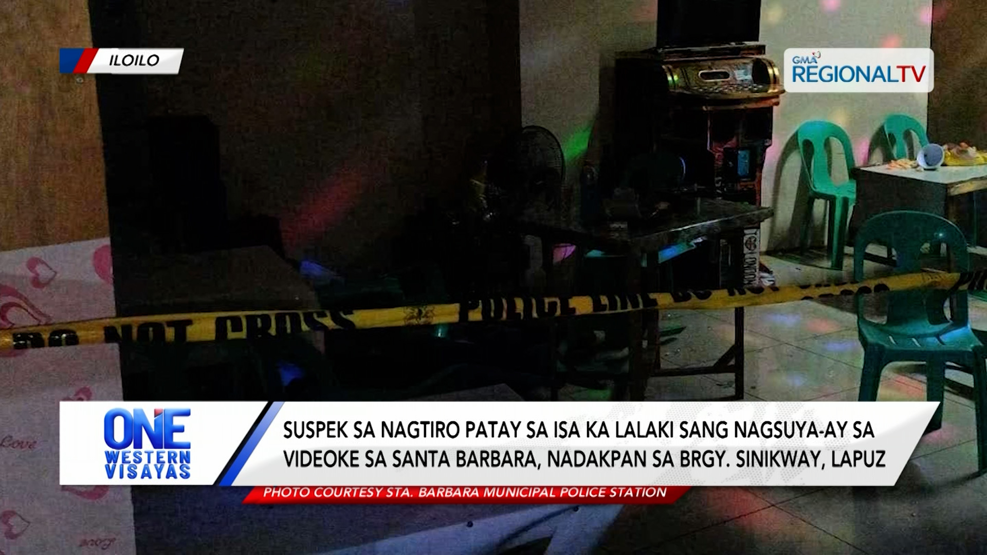 Suspek nga nagtiro patay sa lalaki sang nagsuya-ay sa videoke, nadakpan na