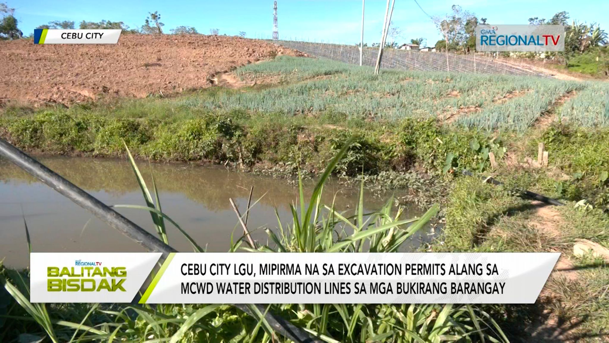 Excavation permit sa MCWD sa bukirang barangay sa Cebu City, gipirmahan na