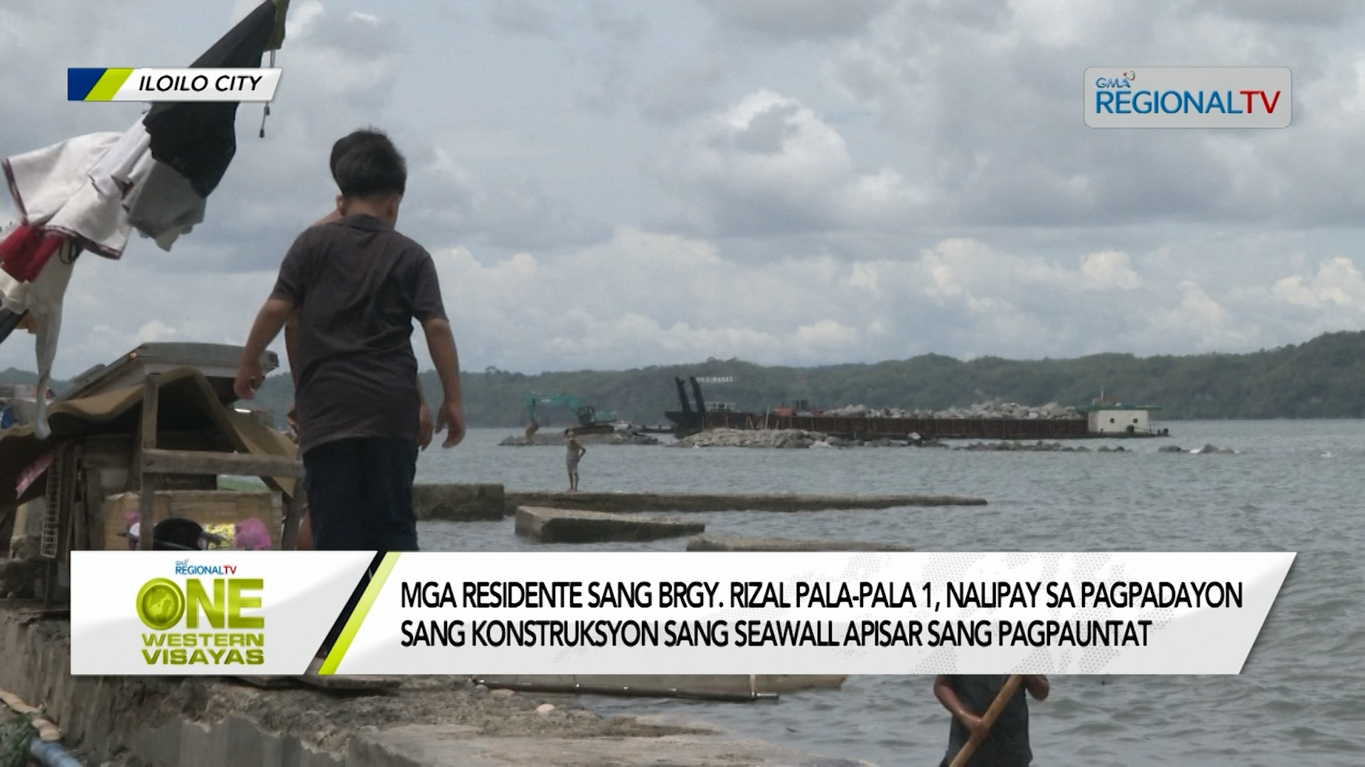 Iloilo City Council, imbestigaran ang pagpadayon sang konstruksyon sang seawall