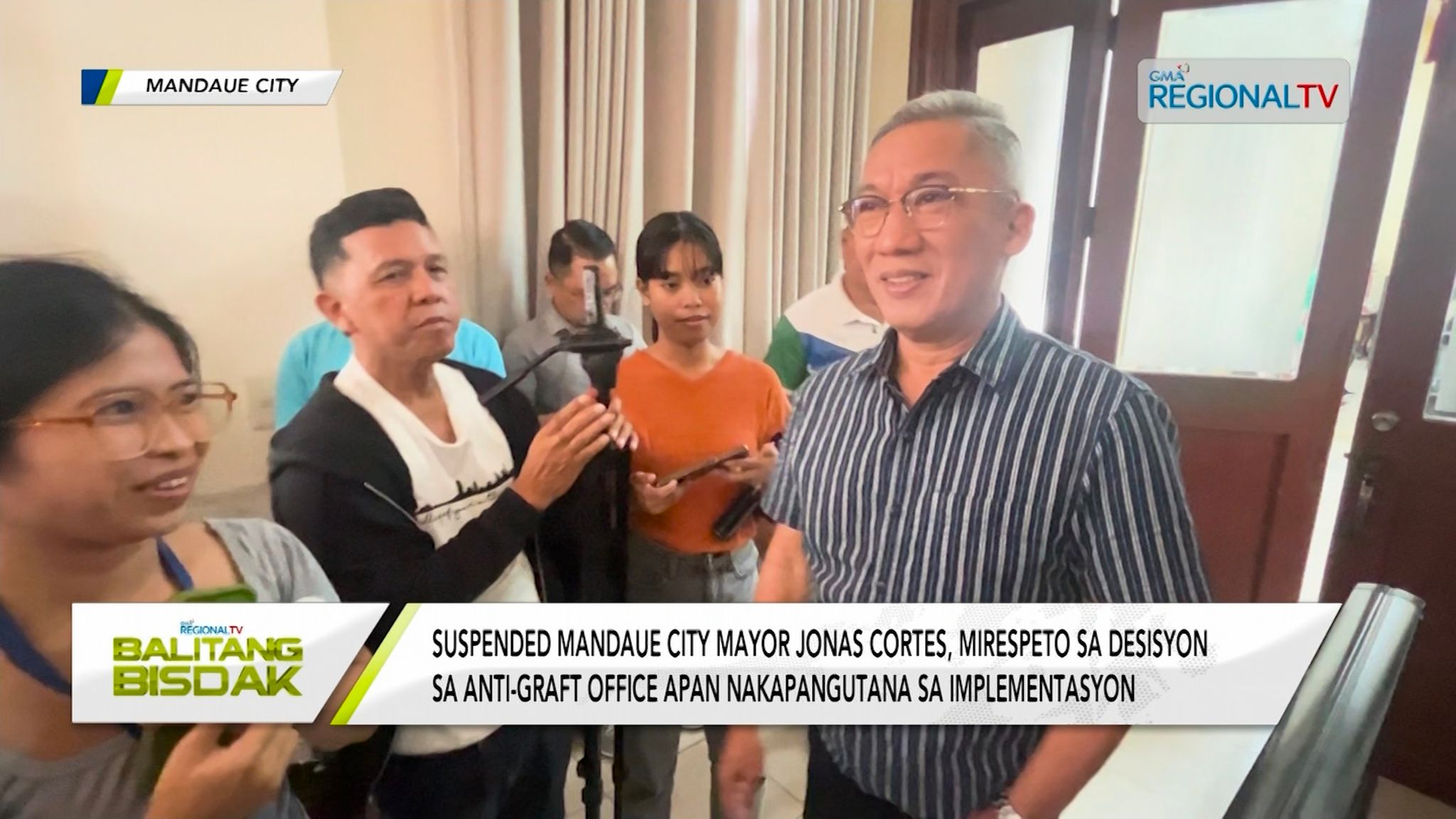 Suspended Mandaue City Mayor Jonas Cortes Mikuwestyon  sa Pag-serve sa Order