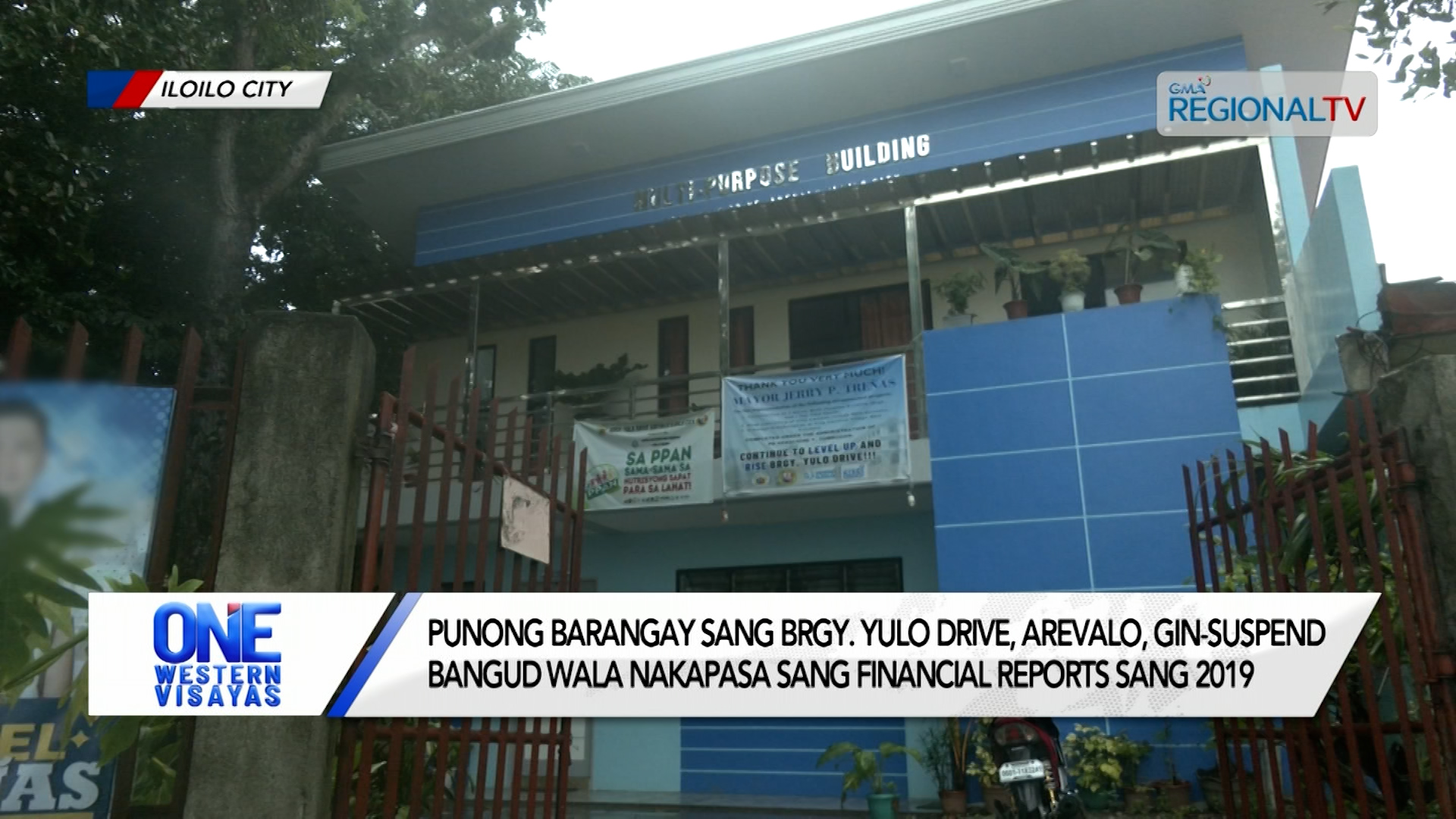 Punong Barangay sang Brgy. Yulo Drive, Arevalo, gin-suspend