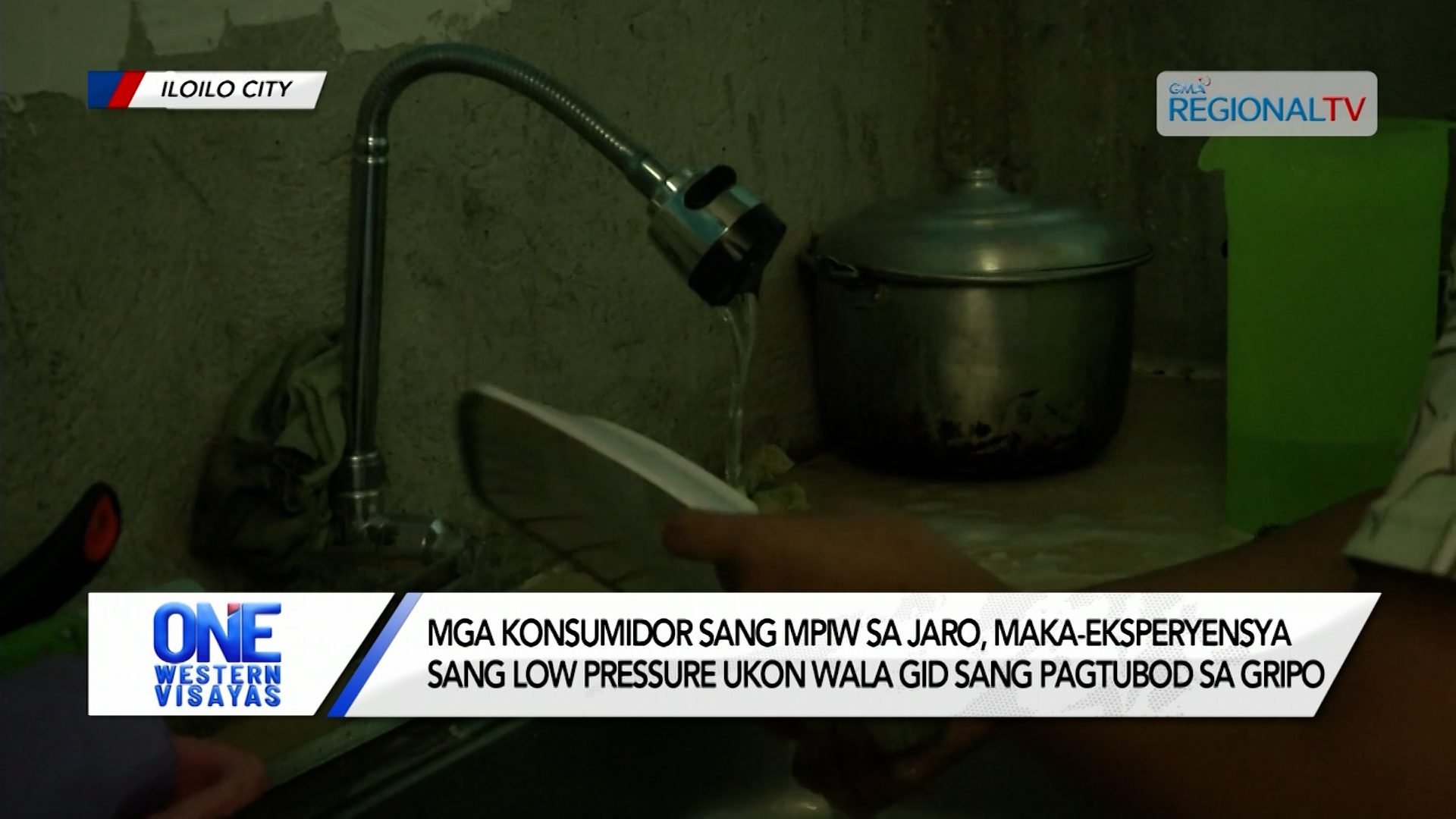 Mga konsumidor sang MPIW, maka-eksperyensya sang mahina nga tubig sangtubig