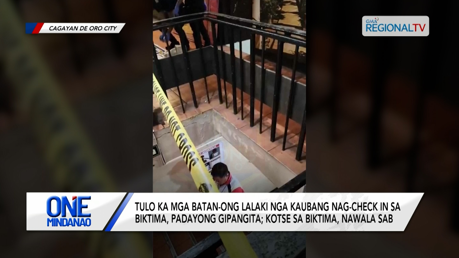 40-anyos nga lalaki, nakaplagang patay nga gigapos ang mga tiil sa usa ka inn