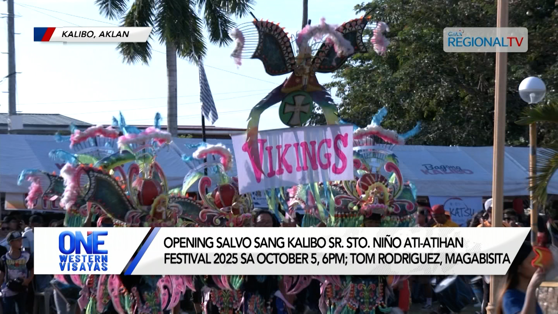 Opening salvo sang Kalibo Sr. Sto. Niño Ati-Atihan Festival 2025 sa October 5