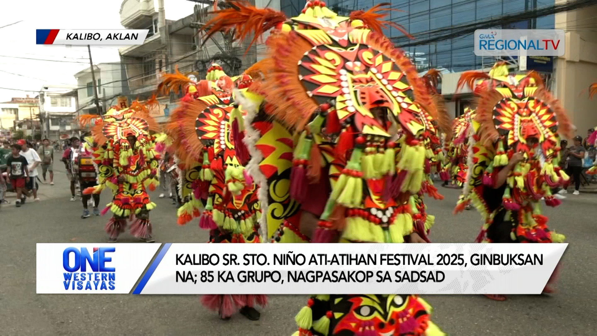 Opening Salvo sang Kalibo Ati-tihan Festival 2025, Gindagsa