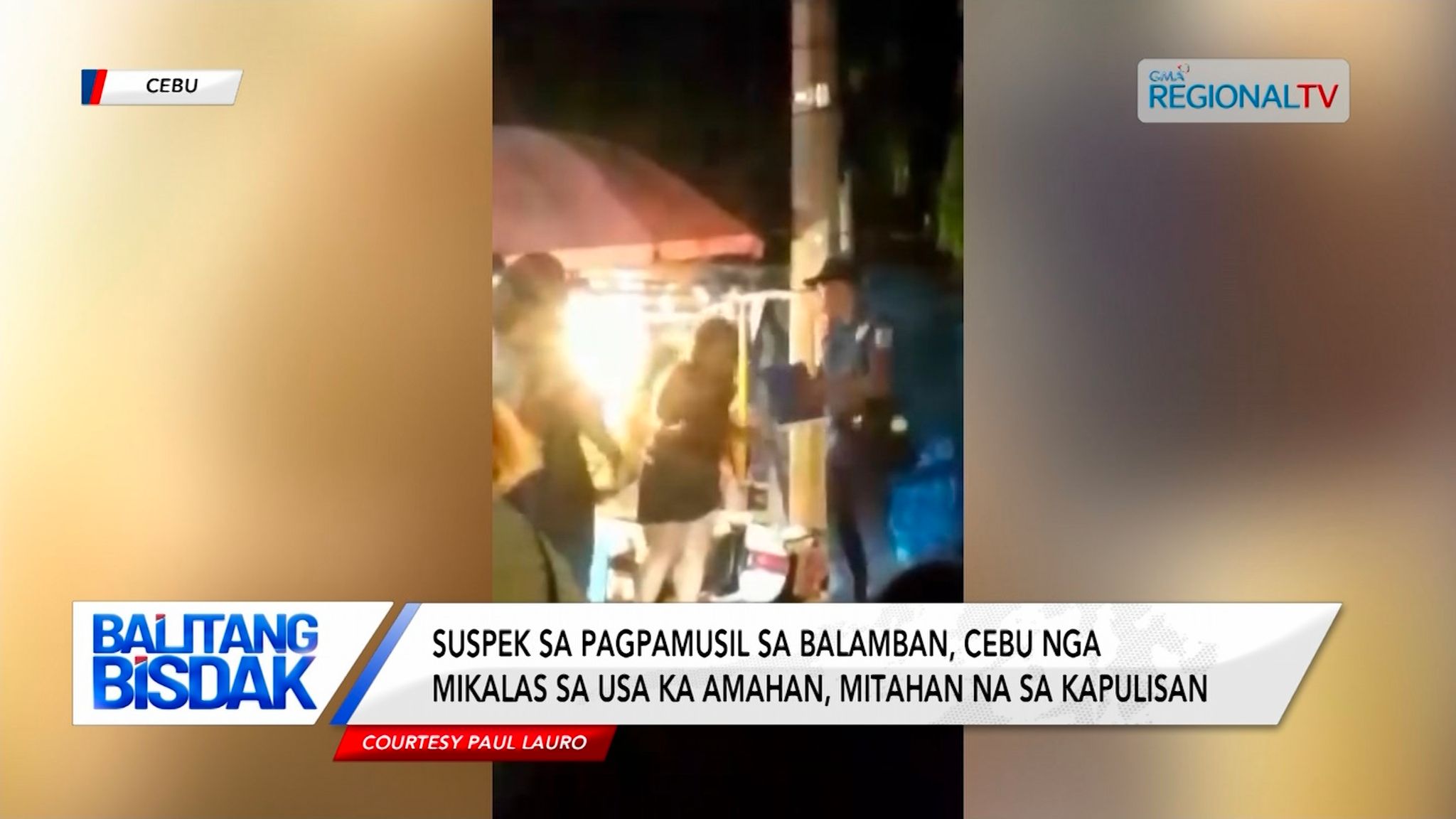 Ex-convict nga Mipusil Patay sa Usa ka Amahan sa Balamban, Misurender sa Kapolisan