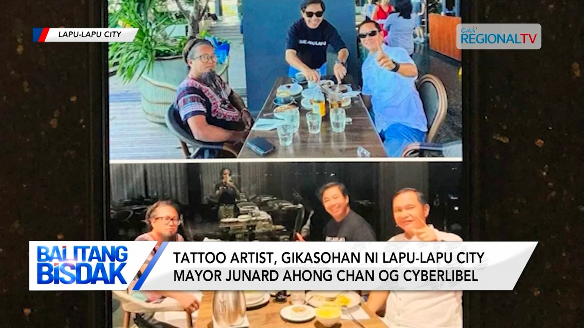 Tattoo artist, gikasohan ni Lapu-Lapu City Mayor Ahong Chan og Cyberlibel