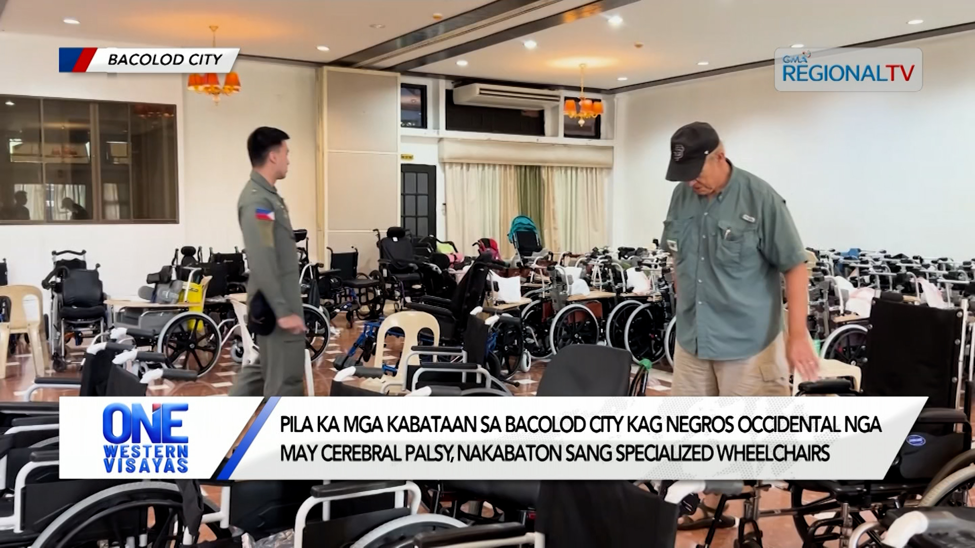 Pila ka kabataan nga may cerebral palsy, nakabaton sang specialized wheelchairs