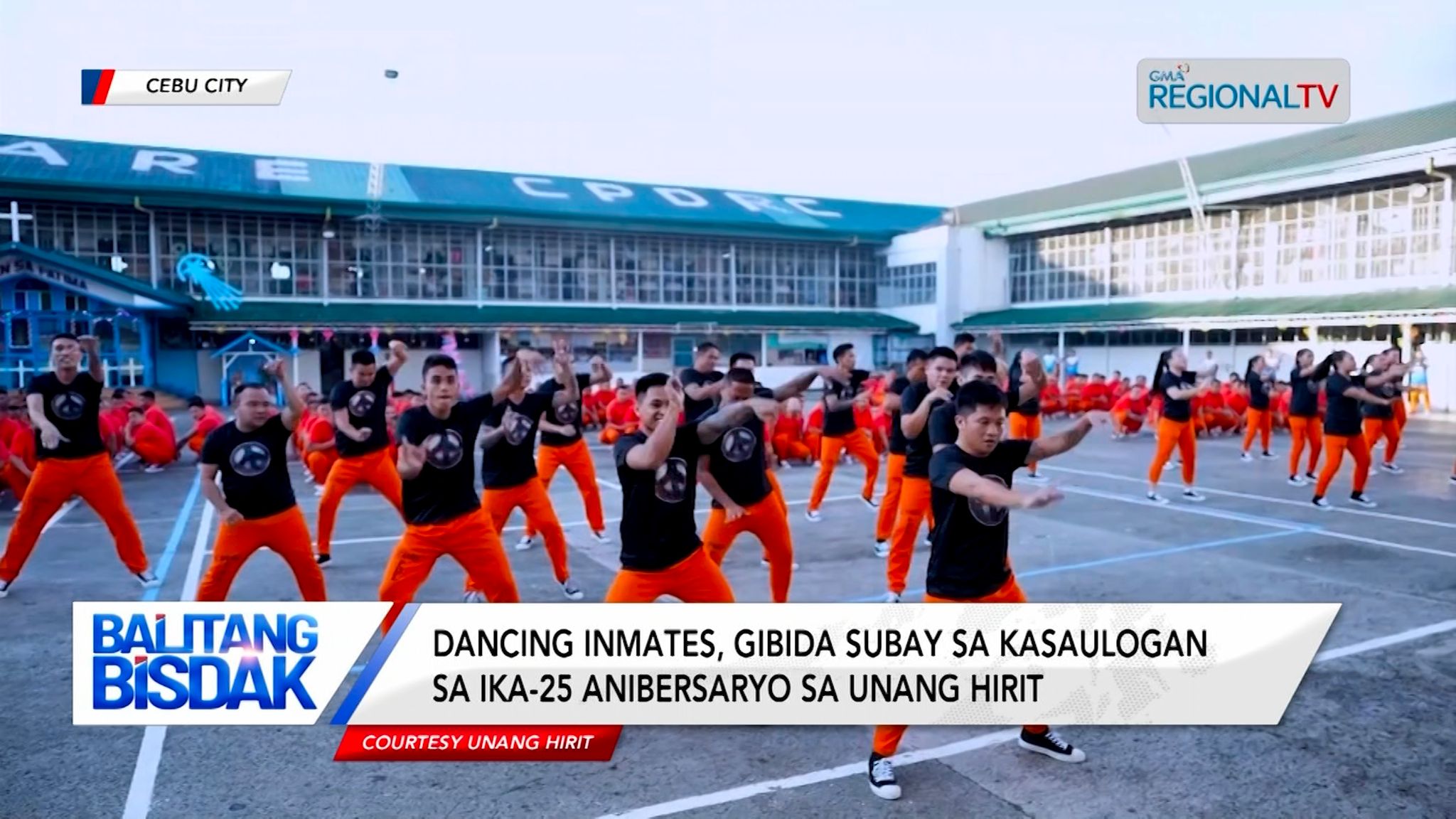 Dancing inmates, gibida subay sa kasaulogan sa ika-25 anibersaryo sa Unang Hirit
