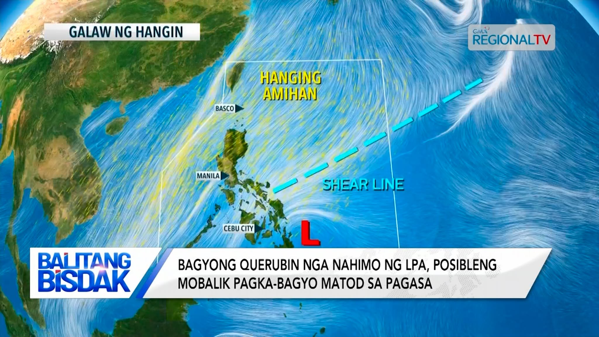 Human Mahimong LPA, Querubin Posibleng Mobalik Pagka-Bagyo