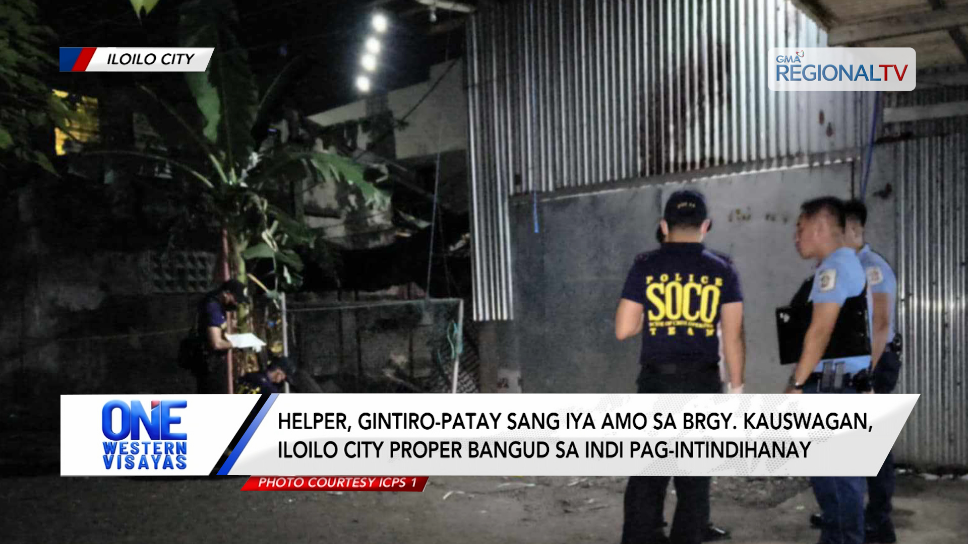 Helper, gintiro-patay sang iya amo sa Brgy. Kauswagan, Iloilo City Proper