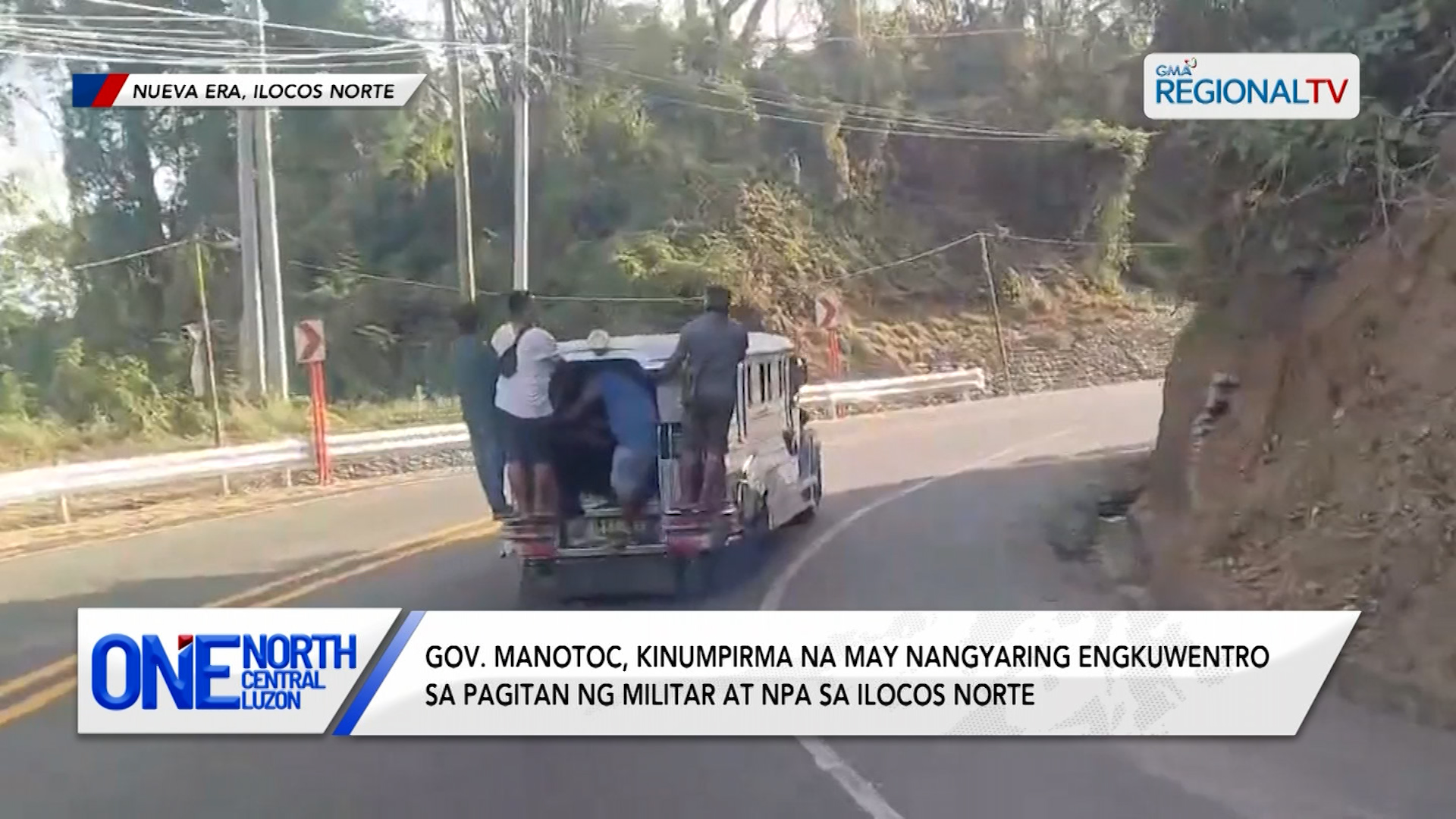 Gov. Manotoc, kinumpirma ang engkuwentro ng militar at NPA sa Ilocos Norte