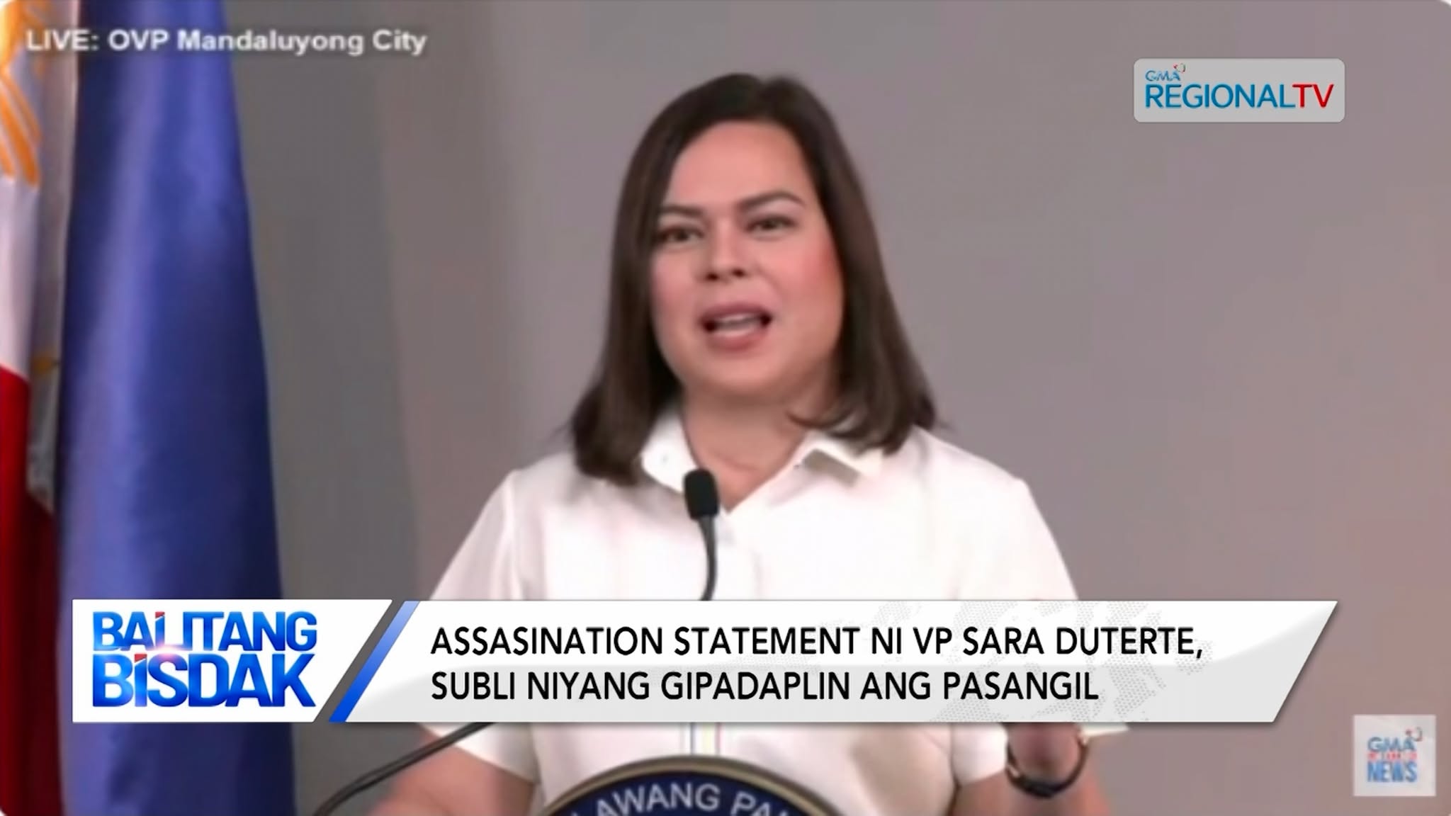 VP Sara Duterte: God save the Philippines