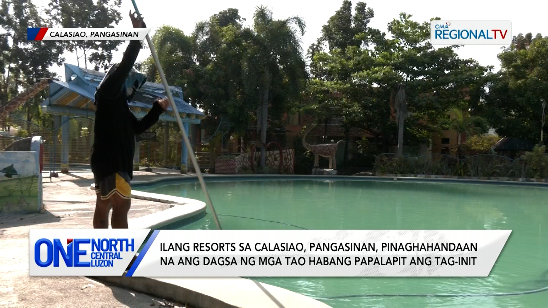 Ilang resorts sa Calasiao, pinaghahandaan na ang dagsa ng mga tao